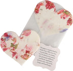 Set of 12 Pink Heart Seed Paper – Writable & Plantable Wildflower with Envelopes & Planting Guides, Mom's Gift for Mother’s Day, Use for Wedding, Baby Shower, Heart Party Favors & Easter Decorations