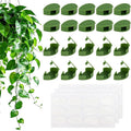 Plant Vine Wall Clips 70PCS Plant Clips for Climbing Plants with 84PCS Strong Adhesion Sticky Glues Plants Leaf Holder Garden Clip for Climbing Plants Gardening Tools Gifts for Gardeners