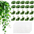 Plant Vine Wall Clips 70PCS Plant Clips for Climbing Plants with 84PCS Strong Adhesion Sticky Glues Plants Leaf Holder Garden Clip for Climbing Plants Gardening Tools Gifts for Gardeners