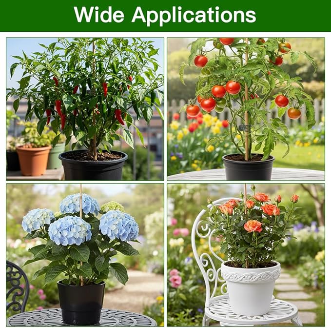 Plant Clips Orchid Clips 200 PCS Plant Clips for Climbing Green Plants Orchid Clips for Plants Support Garden Clips Plant Support Clips Vine Clips Plant Clips for Outdoor Plant Support Stem Vine Stalk