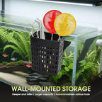 2 PCS Upgraded Aquarium Plant Holder, Adjustable Thickness Height Fish Tank Plant Holder with 2 Extension Hooks and 2 Suction Cups for Fish Tank Aquaponic Cultivation