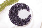 Amethyst Healing Crystal Chips Bulk Gemstones Sets Tumbled Chips Crushed Stones Crushed Crystals Natural Rocks for Fountain Rocks Decoration Reiki Energy Balancing Meditation Aquarium Gravel 0.44lb