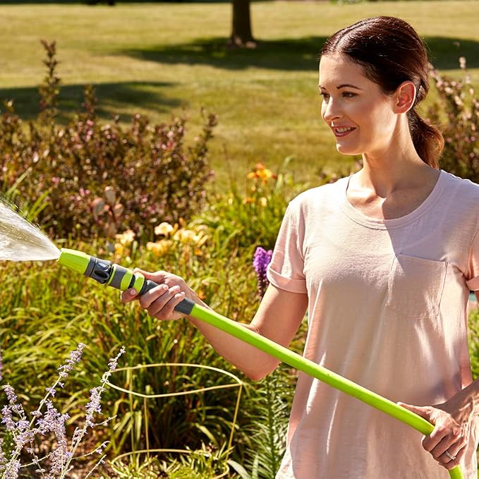 Flexzilla Garden Hose 3/4 in. x 50 ft., Lightweight All-Weather Water Hose, Durable and Flexible, Leak-Free Connections