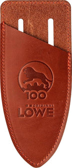 Original LÖWE 5, 100-Year Anniversary Edition - Professional Anvil Pruning Shears 5.100 Made of Metal with Stainless, Non-Stick Coated Steel Blade and Handcrafted Leather Holster