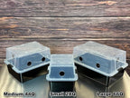 Myco Labs Grower's Select 28Q Cube Mushroom Monotub Fruiting Chamber with Filter Disks and Liner