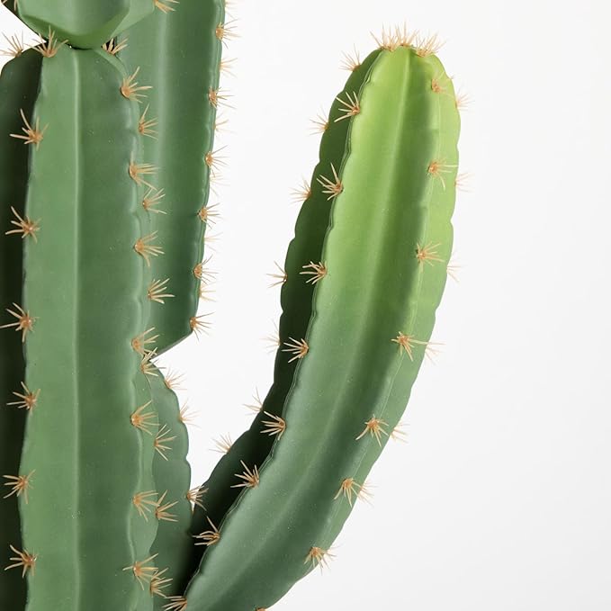 Nafresh UV-Resistant Artificial Fake Cactus Plants 7ft – Large Faux Cowboy Cactus for Indoor & Outdoor Home, Office, or Garden Decor
