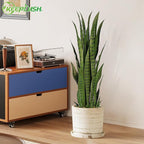 3ft Artificial Snake Plant – 36in Faux Sansevieria Plants, Fake Floor Plant for Indoor Outdoor