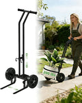 Plant Caddy with Wheels, 200 Lbs Capacity Plant Dolly Cart with Wheels, Handle, Adjustable Forks and Grips, Potted Plant Mover for Flower Shop, Home, Courtyard, Offices, Hotels