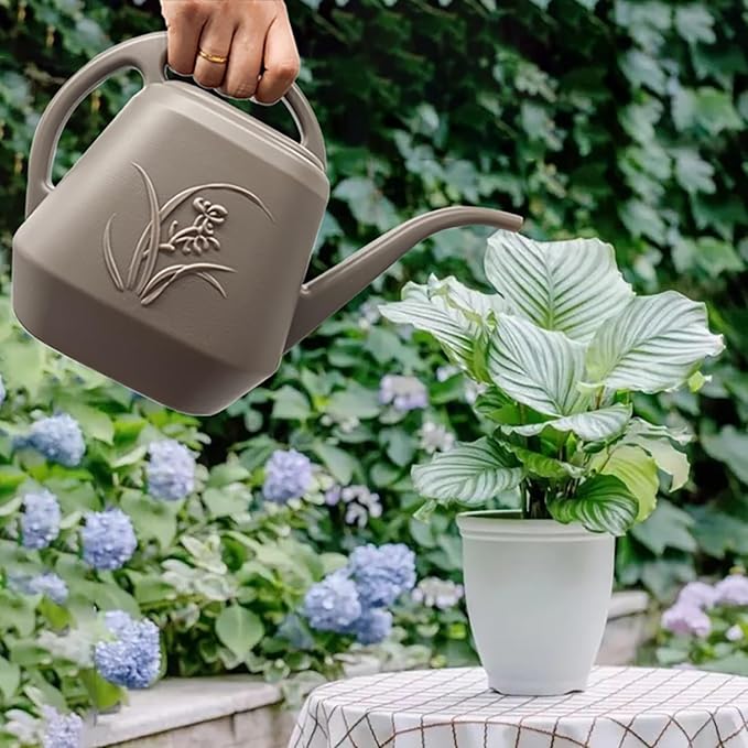 Grip Plant Watering Can - Coffee Color - 1/2 Gallon