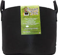 Smart Pots 14020H 14020 Fabric Pot, 20-Gal, Black with Strap Handles