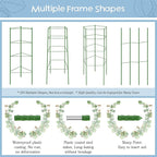 Legigo 6-Pack Tomato Cage for Garden Plant Support- Up to 63inch Garden Stakes Tomato Cage, Tomato Trellis for Potted Plants, Tomato Cages Plant Stakes for Climbing Vegetables Plants Flowers