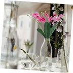 Real Touch Artificial Orchid Stems Purple Flowers for Living Room Decor
