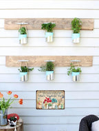 Artlunar Funny Garden Plant Flower Sign Outside Yard Art Decor - Humorous Gardening Gift for Women Enthusiasts, 12" x 8" (985)