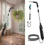 Electric Plant Watering Device for Indoor Plants, High Reach Watering Wand for Hanging Plants, Automatic Watering Tool from Bucket, Precise Flow No Spill, Portable Indoor Watering System