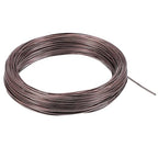 PATIKIL 1mm Bonsai Training Wire, 1 Roll Floral Wire Stems Anodized Aluminum Tree Wire 95 Feet Total for Gardening Branch Fixing, Brown