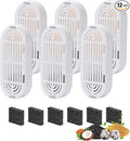 CEESC 6 Packs Replacement Filters and 6 Packs Sponges for 135oz/4L, Cat Water Fountain 312-B