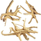 Jorewood Natural Large Spiderwood Driftwood for Aquarium Decor Rptile Fish Tank Decoration Assort Branch 7-11'' 3 Pcs