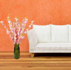 Pink Flowers Artificial Silk Orchids Bulk 12 Pcs (38.5”) Long Stem Artificial Flowers for Tall Vase, No Include Vase