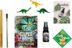 Cute Farms Terrarium Starter Kit | Moss, Vermiculite, Soil, Pebbles, Plant Food, Finishing Tools, Build and Care Guide | DIY Succulent Terrarium for Adults and Kids (Large + Live Plants)