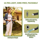 50FT Garden Hose with Soil Moisture Meter, Flexible Non-Expanding Water Hose, No Kink Leak Proof, Analog Plant Moisture Tester, Watering Control System for Lawn Garden Plant Care