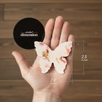 Set of 48 Pink Butterfly Seed Paper – Writable & Plantable Wildflower with Envelopes & Planting Guides, Mom's Gift for Mother’s Day, Use for Wedding, Baby Shower, Party Favors & Easter Decorations