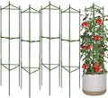 Moirsunt 4Pack Tomato Cage for Garden, 48Inch Multi-Functional Plant Support Stakes, Garden Stakes Tomato Trellis for Raised Garden Bed & Potted Plants, Tomato Cage Trellis for Climbing Plants