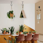 Plant Hooks 6in 30Pack Hanging Plant Bracket Metal Plant Hanger Black