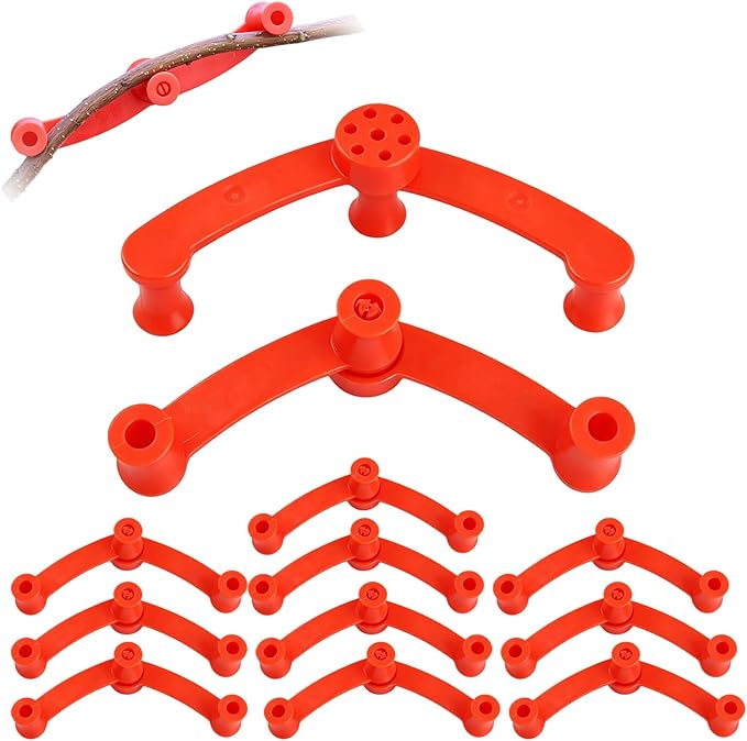Plant Training Clips 10 Pack — Adjustable Low Stress Tree Branch Guide for Stem Bending, Grow Tent, Gardening Accessories