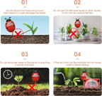 UNIWA Soil Moisture Meter, Plants Moisture Meter, Gardening Tool Kits for Plant Care, Plant Water Monitor for Garden, Farm, Lawn Indoor & Outdoor Use, No Batteries Required