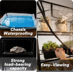 Mushroom Grow Tent, Martha Tent for Mushroom Growing kit, Mini Greenhouse Indoor, sturdy racks can accommodate a variety of mushrooms, including trays, fruiting blocks & grow kits (Mushroom Grow Tent)