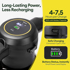 MAYGROVE Battery Powered Sprayer 0.5 Gallon, Electric Spray Bottle – Up to 7.5 Hours Long Battery Life with Fast Charging, Automatic Garden Sprayer with Adjustable Pressure, Semi-Transparent Tank