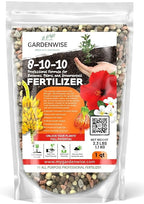 GARDENWISE Elite 8-10-10 Professional Fertilizer for Banana, Flowering, and Fruit Trees, Ornamentals - Boosts Flowering & Fruiting - for Indoor & Outdoor Plants (1 Quart)