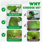 Plant Propagation Buddy – Plant Cutting Holders for Sprouts, Stems & Shoots, Cute & Sturdy Plant Supports for Indoor Gardens & Propagation Stations, Perfect Gift for Plant Lovers (Green, 3 Elephant)