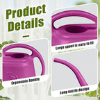Plant Watering Can - 1/2 Gallon - Rose Red