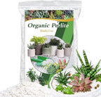 Organic Perlite for Plants, Enhances Soil Drainage and Aeration, Perfect Perlite for Plants Indoor & Outdoor, Horticultural Perlite for Gardening, Perfect for Potting Mixes, 1QT