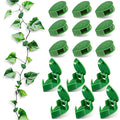 60Pcs Plant Climbing Wall Fixture Clips with 72Pcs Self-Adhesive Stickers - Leaf-Shaped and Weather-Resistant Money Plant Vine Wall Clips - Easy Installation Pothos Climbing Support for Vines & Cables