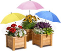 Tryly Plant Umbrellas for Outdoor Plants, Garden Umbrella Shade for Potted Plants and Garden Beds, Provide Shade to ‌Defend Plants From Blazing Sun