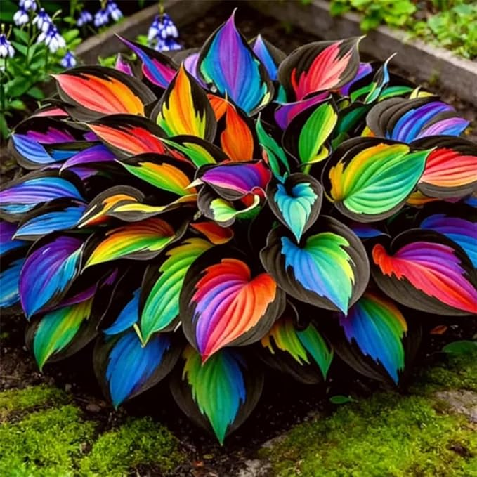 305+ Hosta Seeds Mix for Planting,Rare Hosta Seeds Mixed Colors,Dual Use for Ground Cover & Pots, Create Cool Shaded Garden Outdoor