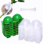 20 Pcs Air Layering Pods,Reusable Air Layering Propagation Kit Grafting Tool Plant Root Growing Box for Fast Propagation Plant Rooting Ball Grafting Kit Plant Propagation Ball Tree Grafting Supplies