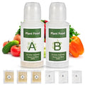 Tigvio 800ml Hydroponic Nutrients A&B for Aerogarden Plant Food Growth - Fertilizer for Indoor Hydroponics Garden & Growing Vegetables, Fruits, Flowers (800ml)