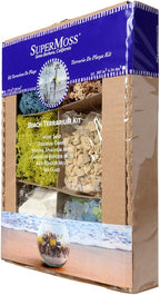 SuperMoss (90422) Beach Terrarium DIY Kit – Create Stunning Nature-Inspired Mini Gardens – Perfect for Home Decor, Office Gifts, and Plant Lovers, Appx 4 Oz