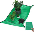 29.5" x 39.4" Planting Mat for Potting, Waterproof Repotting Mat Succulent Green Foldable Reusable Garden Soil Change Mats for Indoor Plant Pots Gardening Gifts
