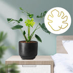 5Pcs Gold Plant Stem Support, Stable Support Stakes for Plants Stabilize, Outdoor & Indoor & Garden Plant Stakes for Healthy Growth (Flower Shaped Bracket C)
