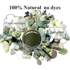 Natural Pea Gravel Pebbles for Plants, Fish Tank Gravel, Small Rocks for Outdoor Landscaping, Terrarium, Fish Tank, Home Decoration (10 Pounds, 1/5-3/5 inch, Green)