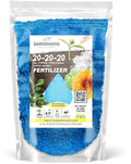 Gardenwise 20-20-20 Water-Soluble Fertilizer – Powder for Liquid Plant Food for Indoor & Outdoor Plants, Orchids, Vegetables, Lawns, Flowers – 20 20 20 Fertilizer 4 Quarts (8 lbs)