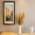 Gold Pampas Grass Decor Tall,Dried Pampas Grass for Vase, Natural Pompas Floral, Elegant Feather Flowers for Wedding Living Room Farmhouse Decorations (Natural Golden, 4pcs 43.3"(110cm))