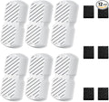 GROOKPET Dog Water Fountain Filters: 12 Dog Fountain Filters - Pet Water Fountain Filters Replacement - Including 6 Filters + 6 Sponges - Suitable for GROOKPET Dog Water Fountain for Large Dogs