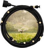 Misters for Outside Patio, 26FT(8M) Misting Line+8 Mist Nozzles, Outdoor Misting Cooling System for Patio Backyard Garden Greenhouse