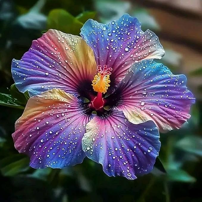 Hibiscus Flower Seeds for Planting - 200+ Hibiscus Seeds Perennial Giant Flower Non-GMO Heirloom Tropical Potted Plants Seeds