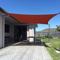 SUNNY GUARD Sun Shade Sail 13' x 20' Rectangle Terra Red UV Block Sunshade for Backyard Yard Deck Patio Garden Outdoor Activities and Facility(We Make Custom Size)